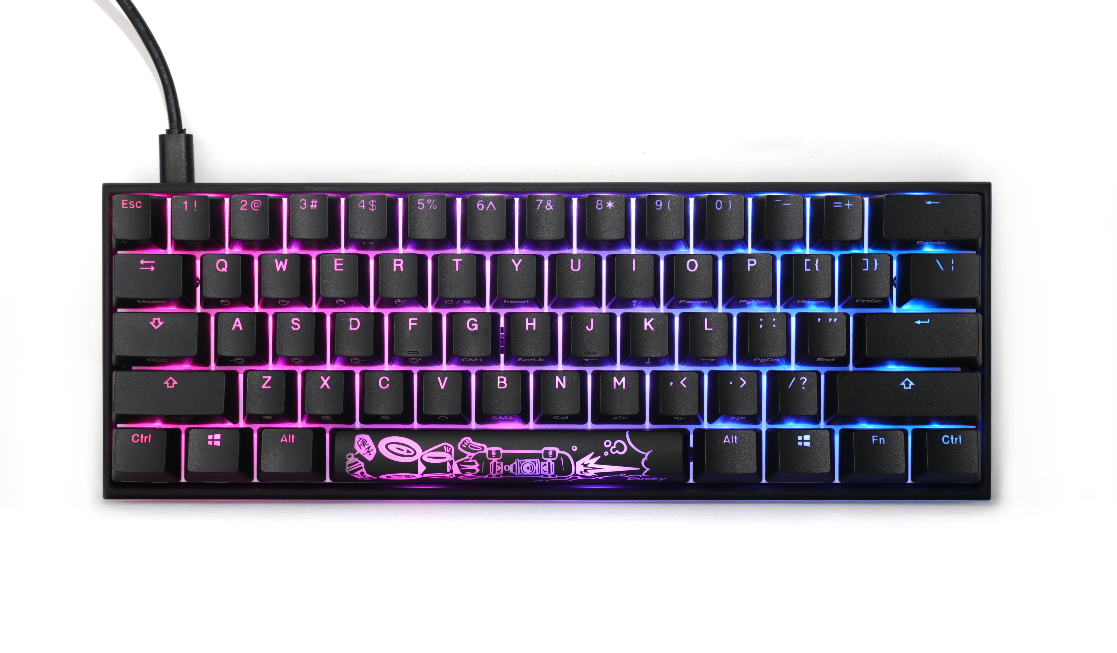 Ducky Mecha Mini RGB Full-Size Mechanical Keyboard at ONEofZERO