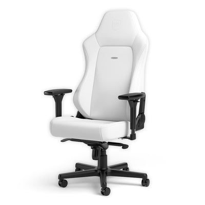 noblechairs HERO Gaming Chair - White Edition - High-Tech Faux Vegan Leather