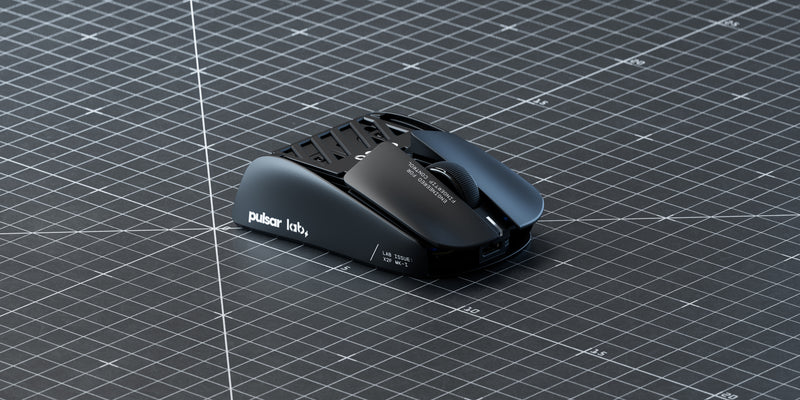 Pulsar X2F - Fingertip Gaming Mouse - Black