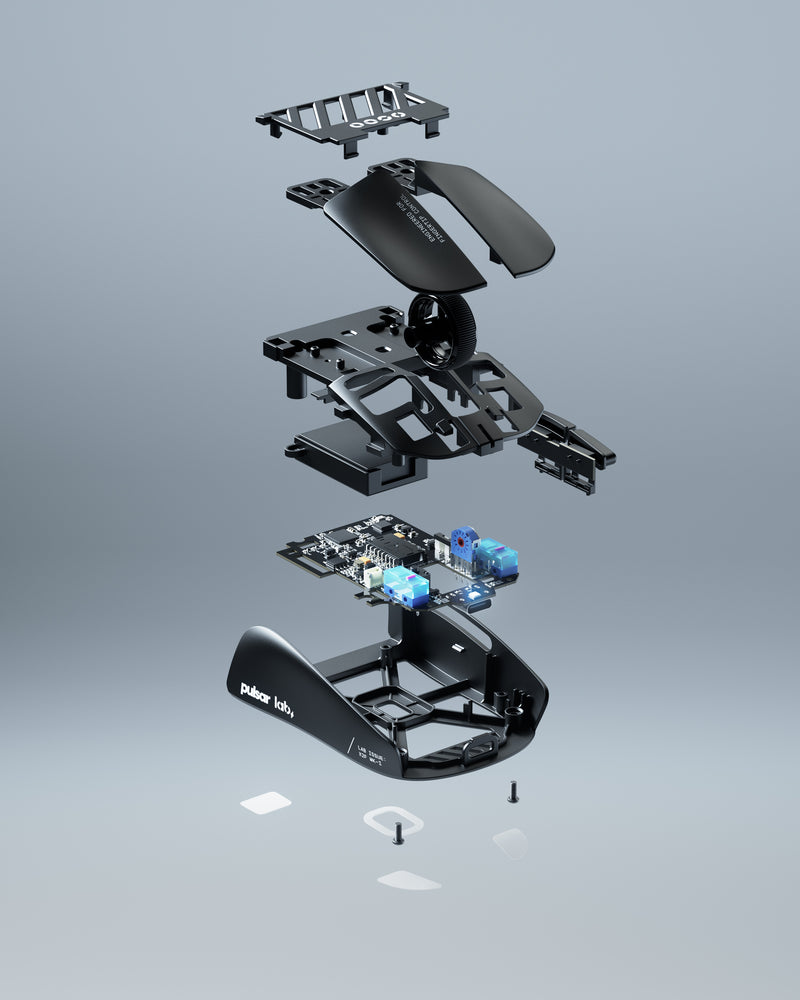 Pulsar X2F - Fingertip Gaming Mouse - Black