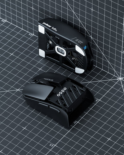 Pulsar X2F - Fingertip Gaming Mouse - Black