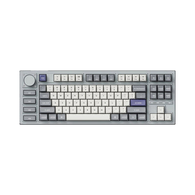 Keychron Q3 Pro Special Edition Knob Mechanical Keyboard (Silver Grey)