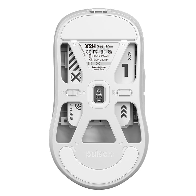 X2H (High Hump) Wireless - White - Mini Size