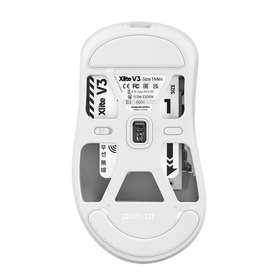 Xlite V3 Wireless - White - Mini Size