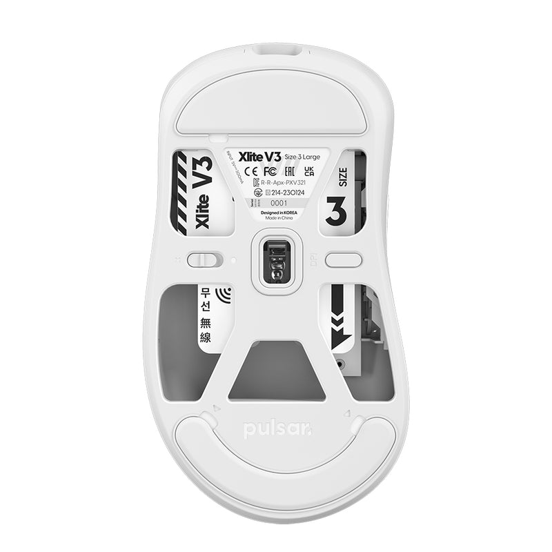 Xlite V3 Wireless - White - Large Size