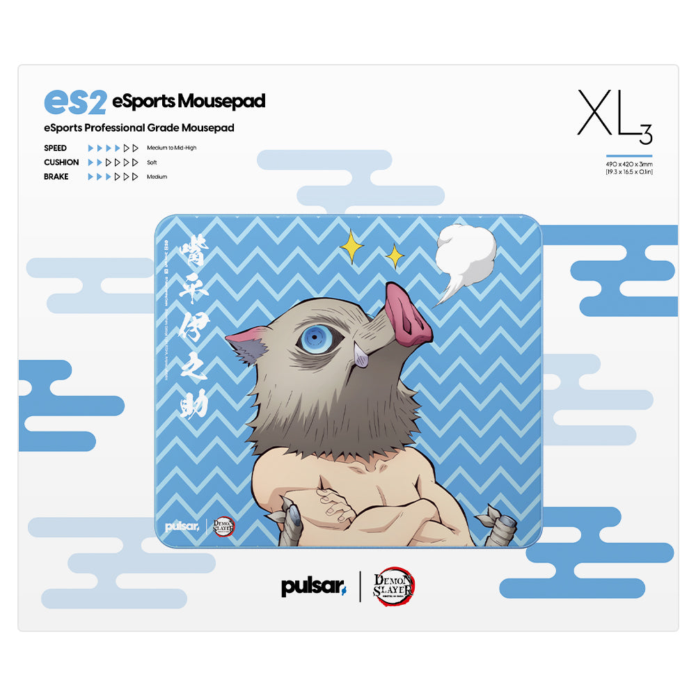 Pulsar x Demon Slayer Inosuke Hashibira - eSports Mousepad (3mm XL ...