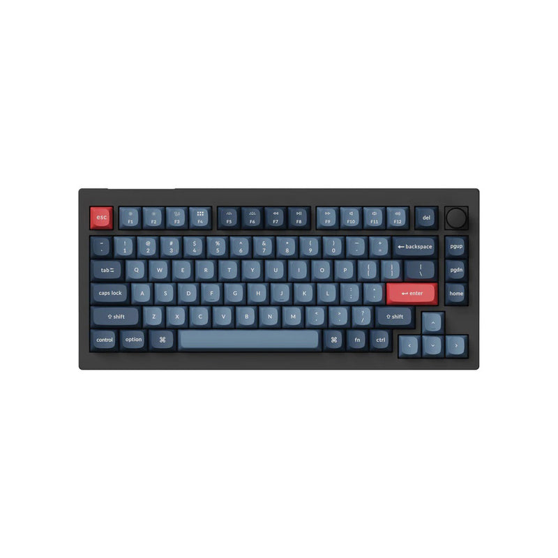 Keychron V1 Max Mechanical Keyboard + Echo Keycap & Desk Pad Bundle