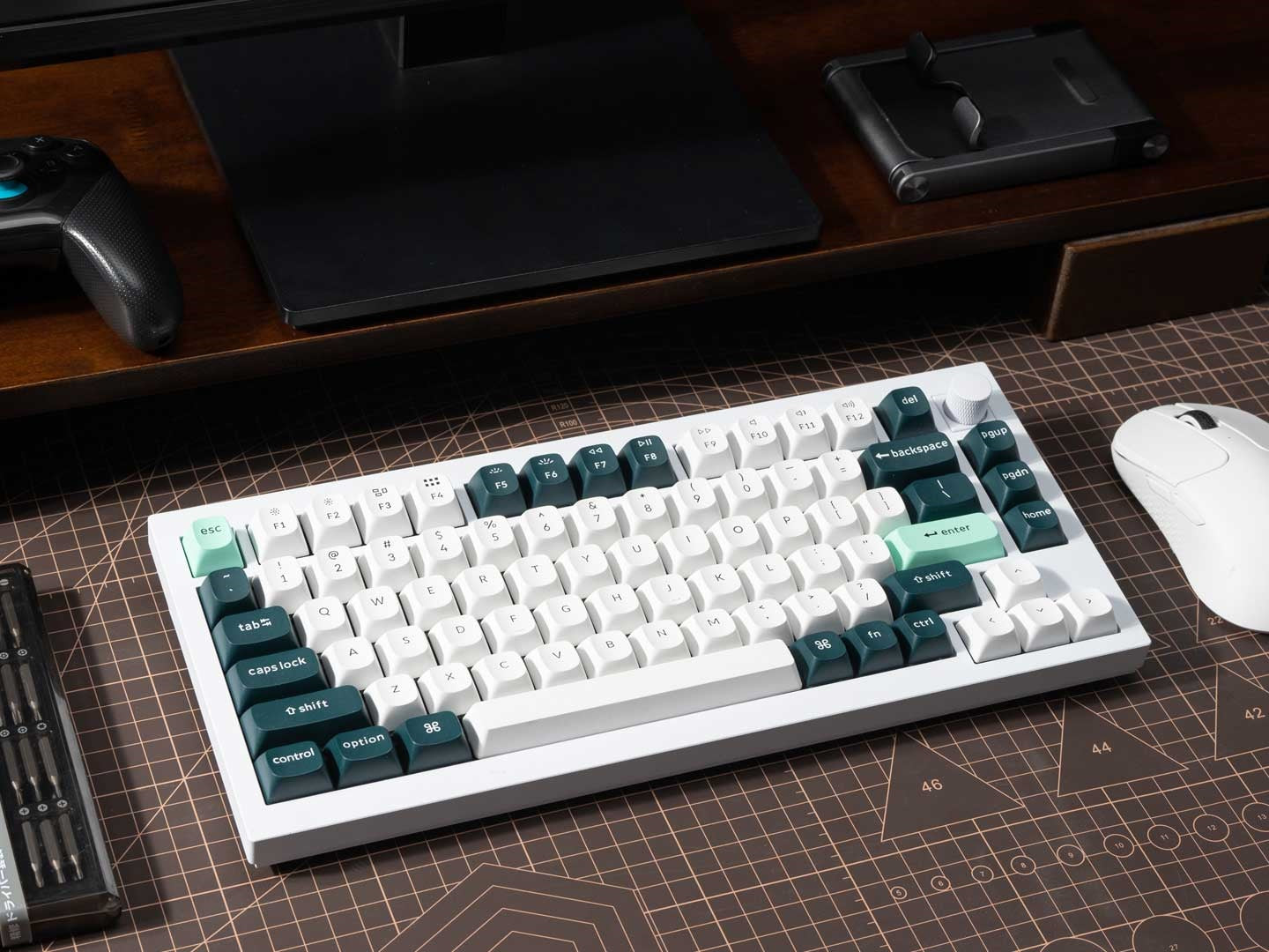 Keychron Q1 HE Hall Effect Mechanical Keyboard (Shell White) – ONEofZERO