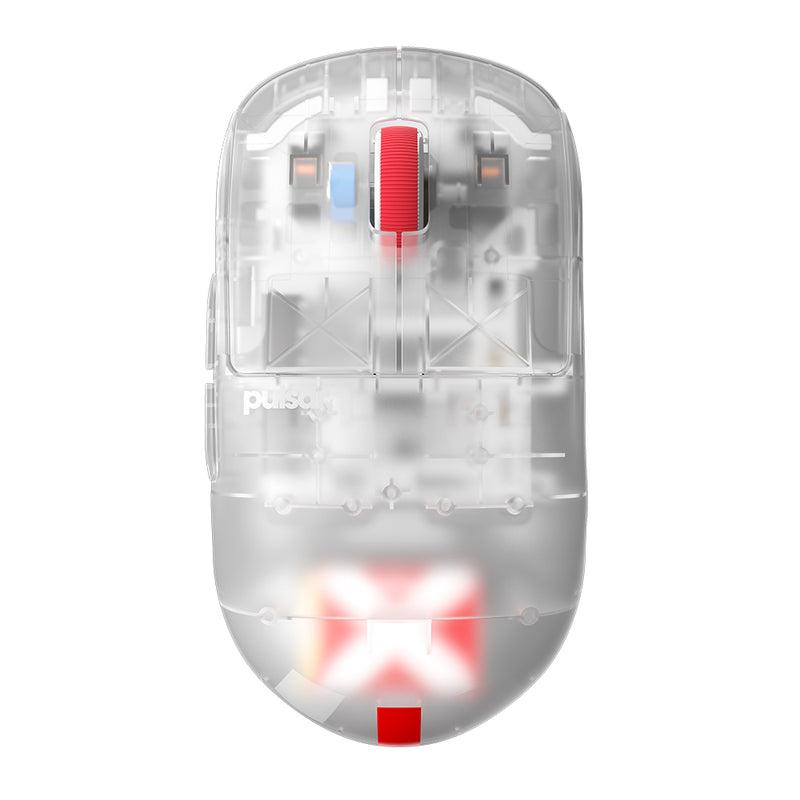 Pulsar X2H Wireless Gaming Mouse - Super Clear Mini (Size 1)