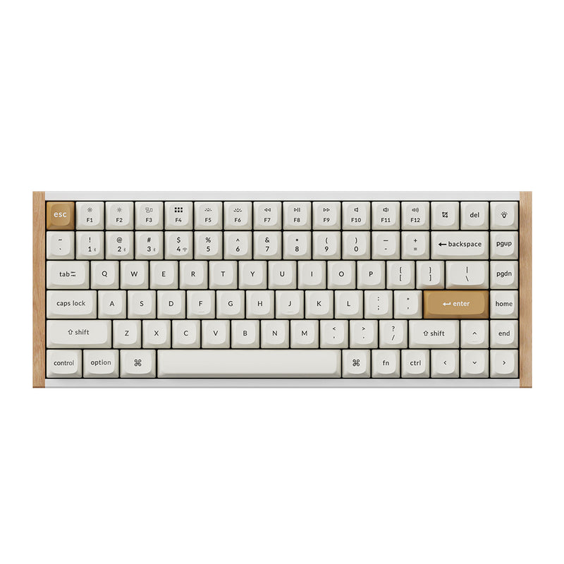 Keychron K2 HE Hall Effect Mechanical Keyboard (Special Edition White)