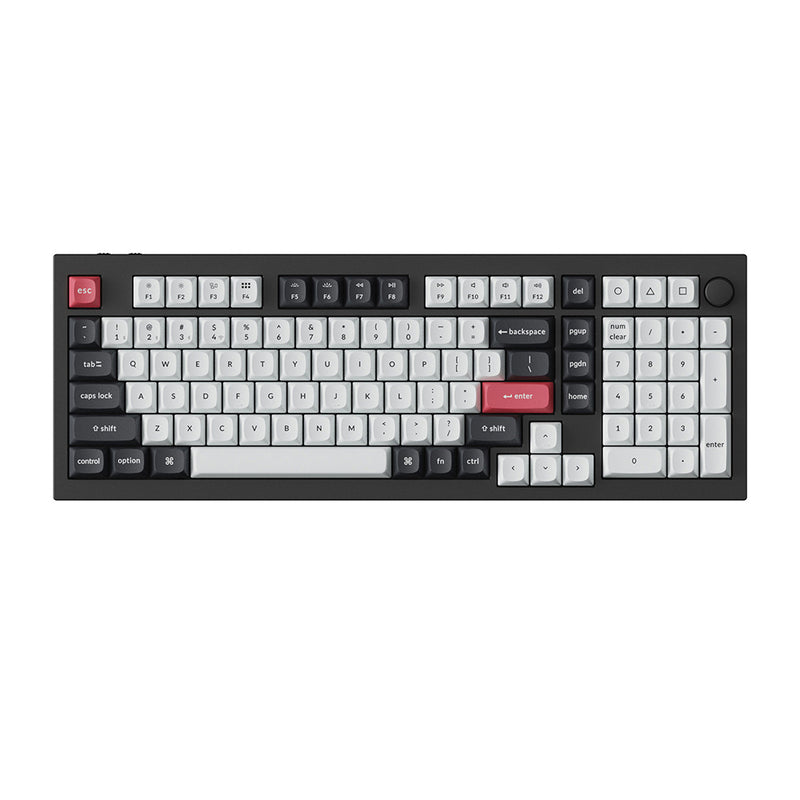 Keychron Q5 HE Hall Effect Mechanical Keyboard (Carbon Black)