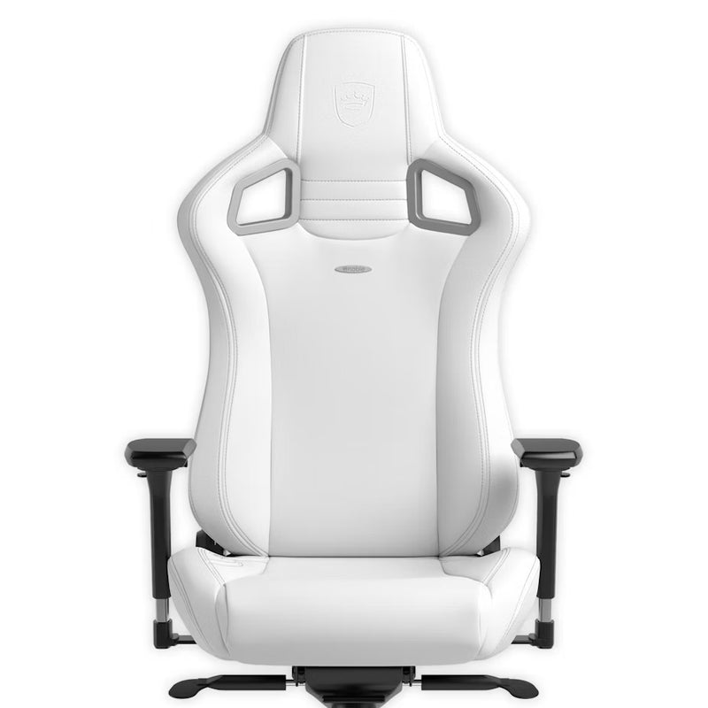 noblechairs EPIC Gaming Chair - White Edition - High-Tech Faux Vegan Leather