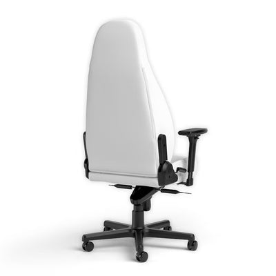noblechairs ICON Gaming Chair - White Edition - High-Tech Faux Vegan Leather