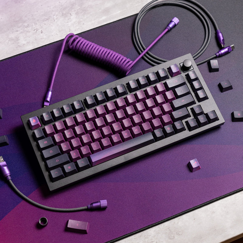 ONEofZERO Iodine Keycap & Desk Pad Bundle