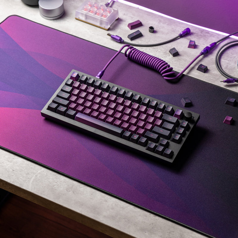 ONEofZERO Iodine Keycap & Desk Pad Bundle