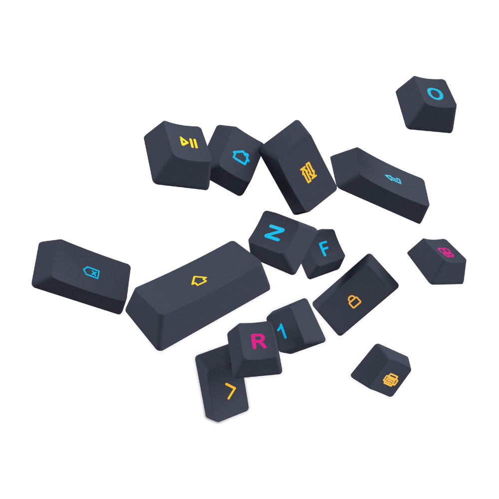ONEofZERO Custom Keycap Set - Dye Sublimation PBT - Radar