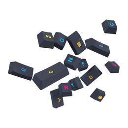ONEofZERO Custom Keycap Set - Dye Sublimation PBT - Radar