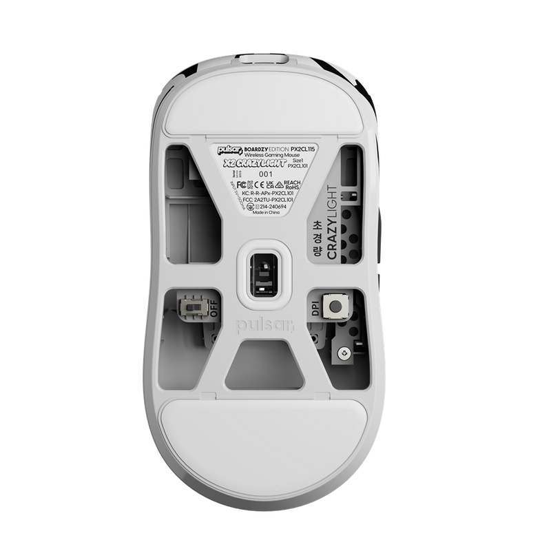 Pulsar X2 CrazyLight Gaming Mouse - Boardzy Edition - Mini (Size 1)
