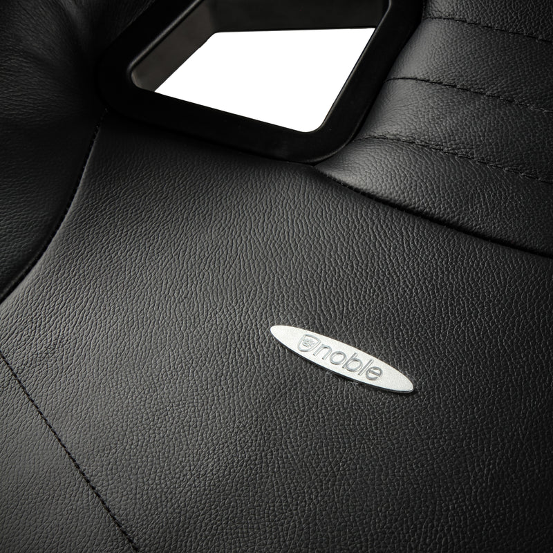 noblechairs EPIC Gaming Chair - Black - Real Leather