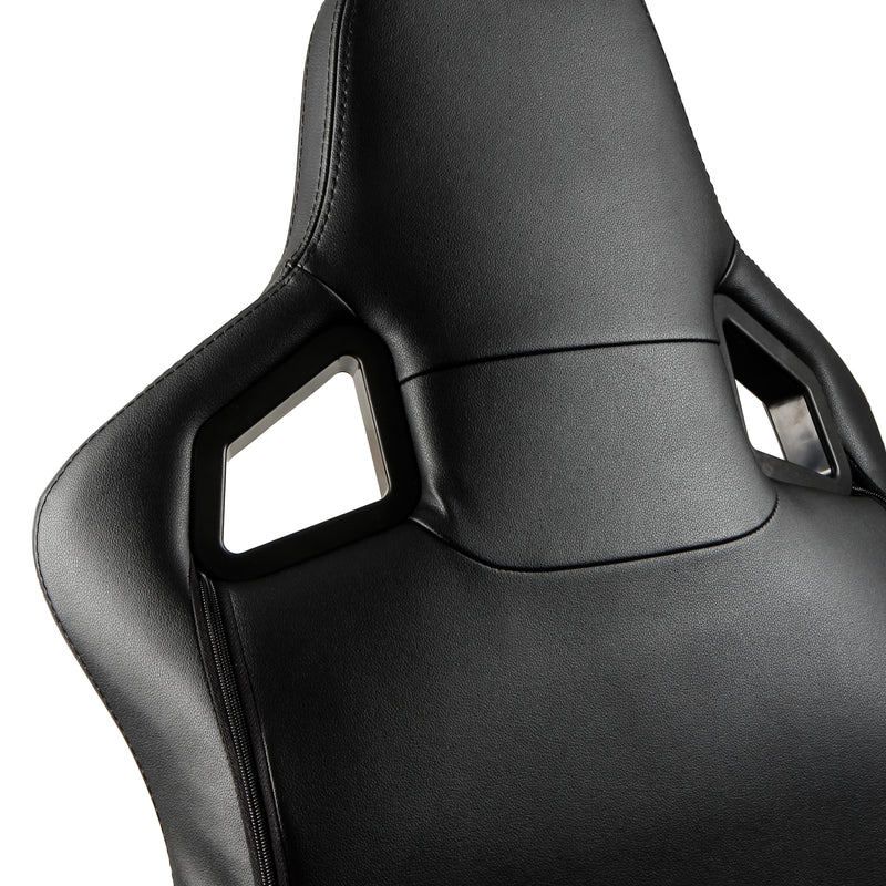 noblechairs EPIC Gaming Chair - Black - Real Leather