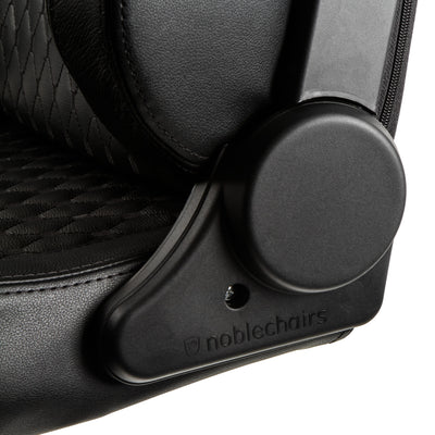 noblechairs EPIC Gaming Chair - Black - Real Leather