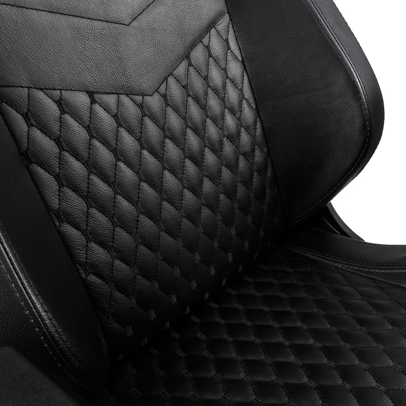 noblechairs EPIC Gaming Chair - Black - Real Leather