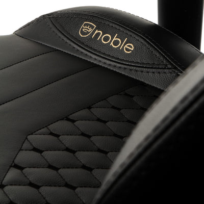 noblechairs EPIC Gaming Chair - Black - Real Leather