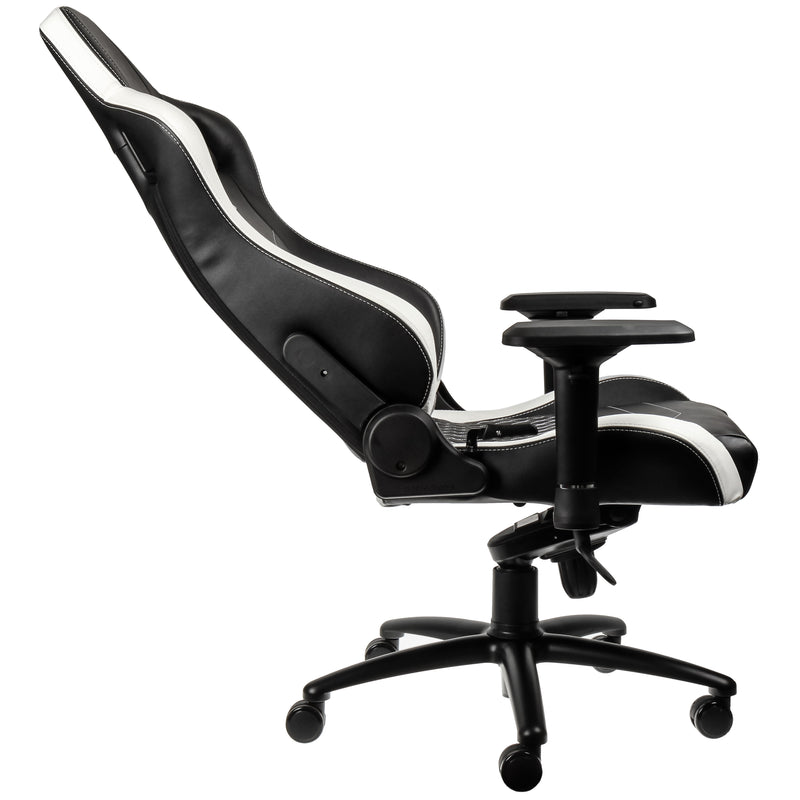 noblechairs EPIC Gaming Chair - Black/Red/ White - Real Leather