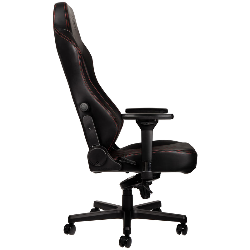noblechairs HERO Gaming Chair - Black and Red - PU Leather