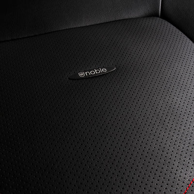 noblechairs HERO Gaming Chair - Black and Red - PU Leather