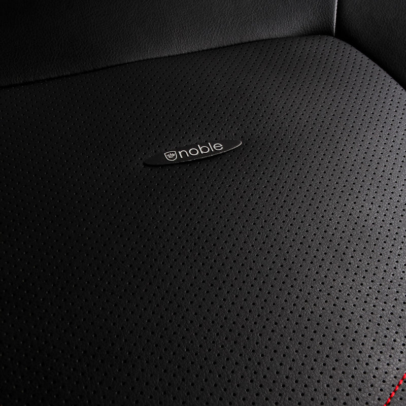 noblechairs HERO Gaming Chair - Black and Red - PU Leather