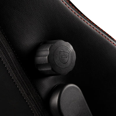 noblechairs HERO Gaming Chair - Black and Red - PU Leather