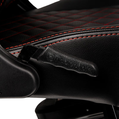 noblechairs HERO Gaming Chair - Black and Red - PU Leather