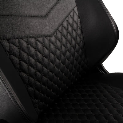 noblechairs HERO Gaming Chair - Black - Real Leather