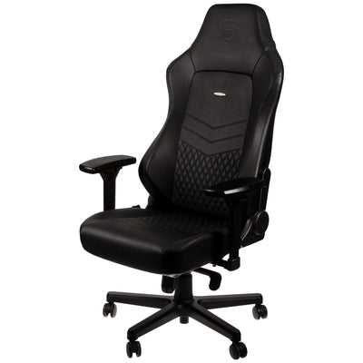 noblechairs HERO Gaming Chair - Black - Real Leather