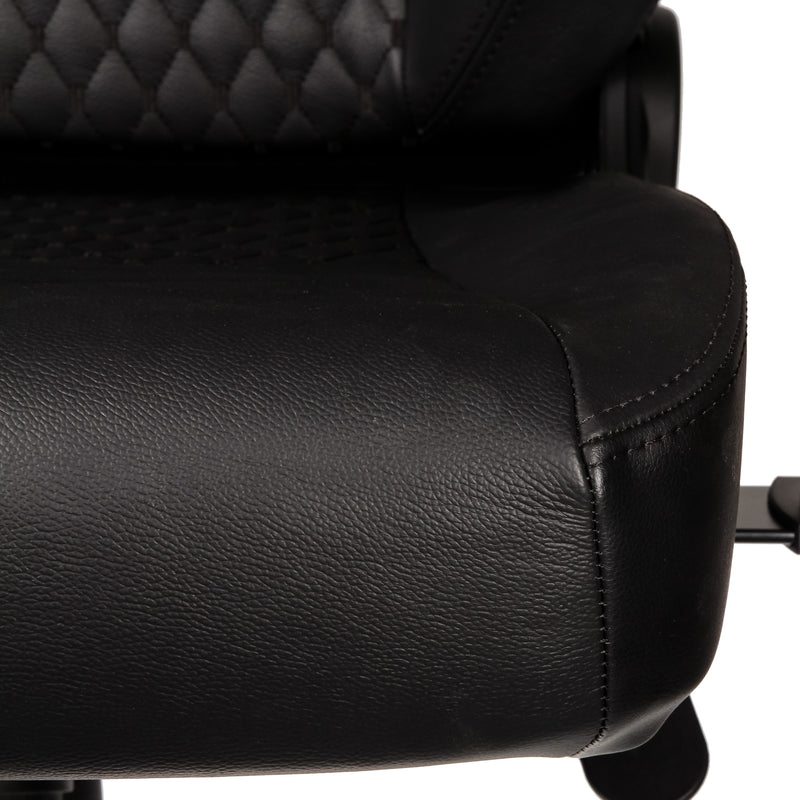 noblechairs HERO Gaming Chair - Black - Real Leather