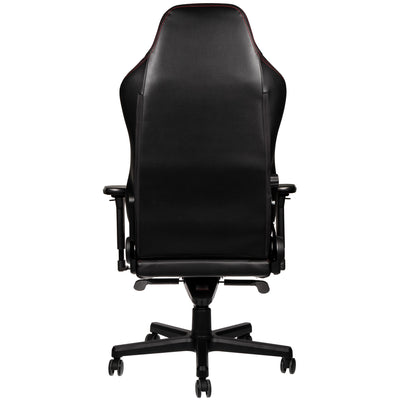 noblechairs HERO Gaming Chair - Black and Red - Real Leather