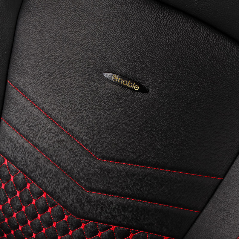 noblechairs HERO Gaming Chair - Black and Red - Real Leather