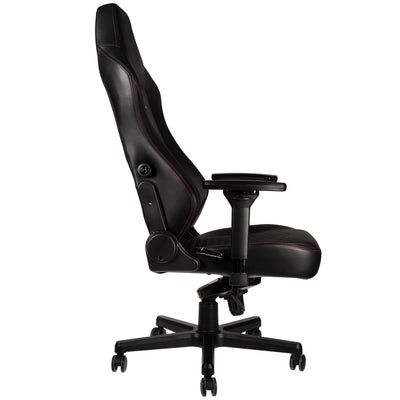 noblechairs HERO Gaming Chair - Black and Red - Real Leather