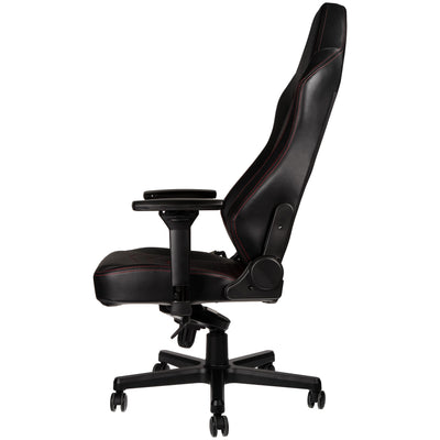 noblechairs HERO Gaming Chair - Black and Red - Real Leather