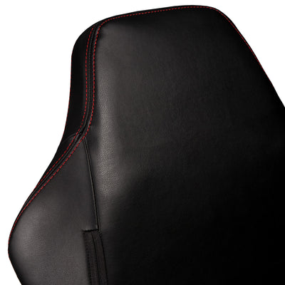noblechairs HERO Gaming Chair - Black and Red - Real Leather