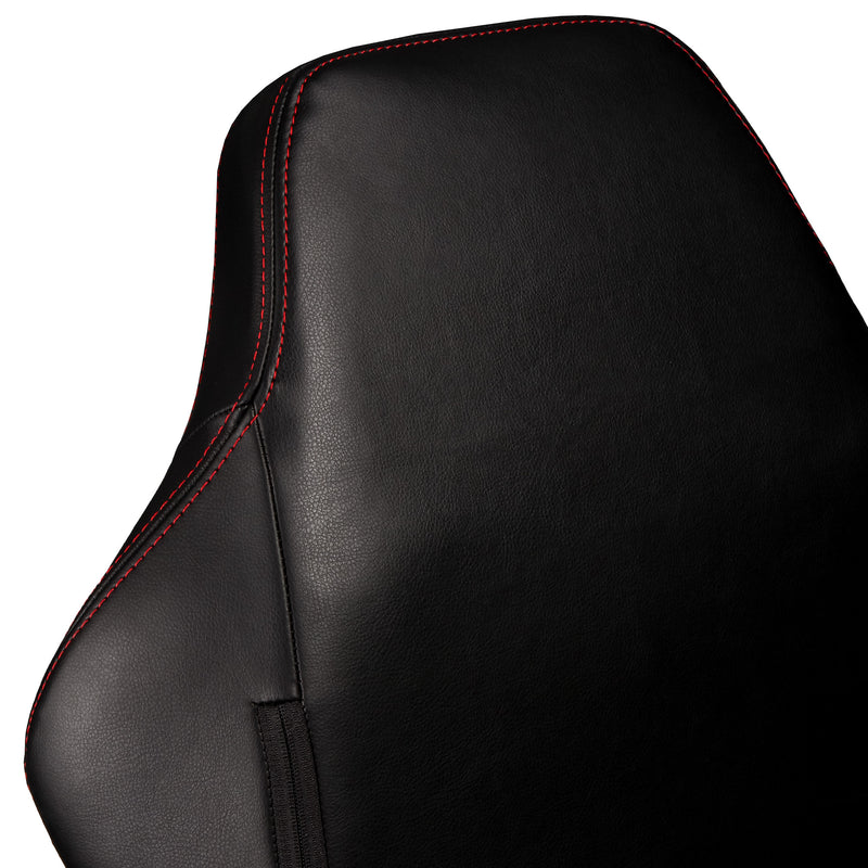 noblechairs HERO Gaming Chair - Black and Red - Real Leather