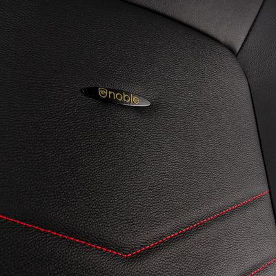 noblechairs HERO Gaming Chair - Black and Red - Real Leather