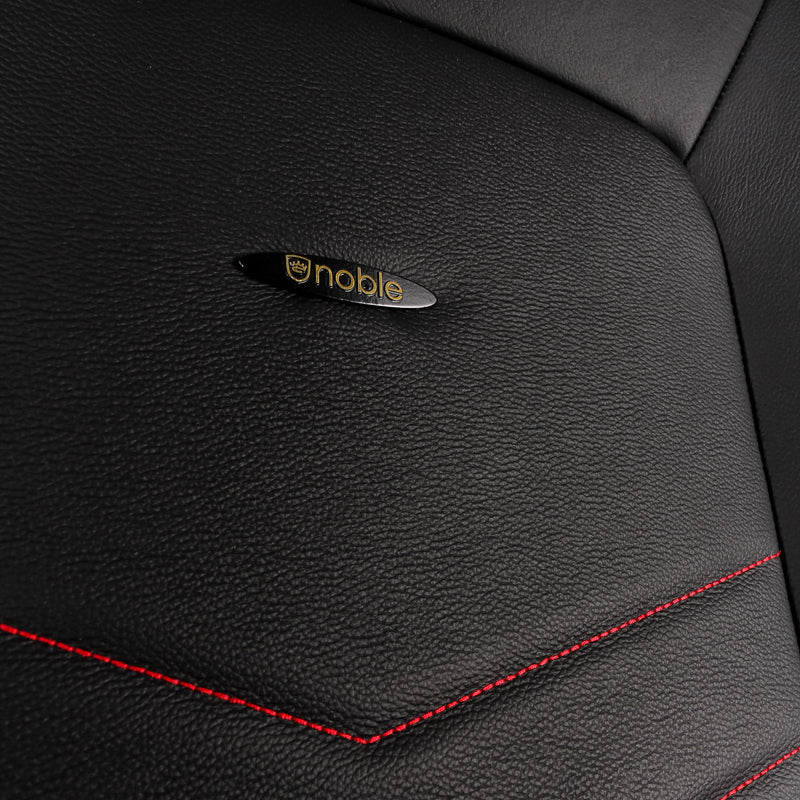 noblechairs HERO Gaming Chair - Black and Red - Real Leather