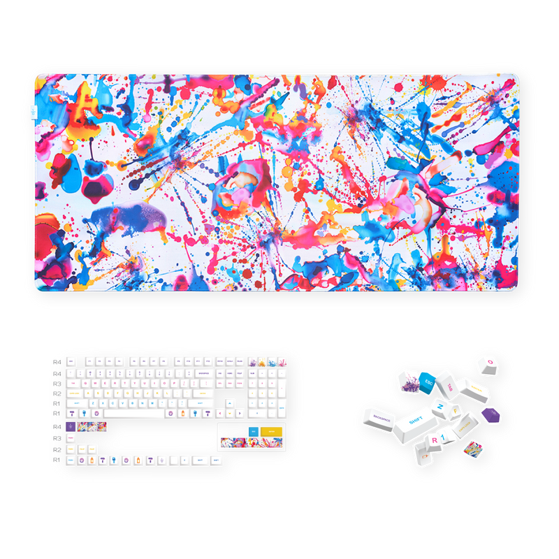 Happy Accidents Keycap & Desk Pad Bundle