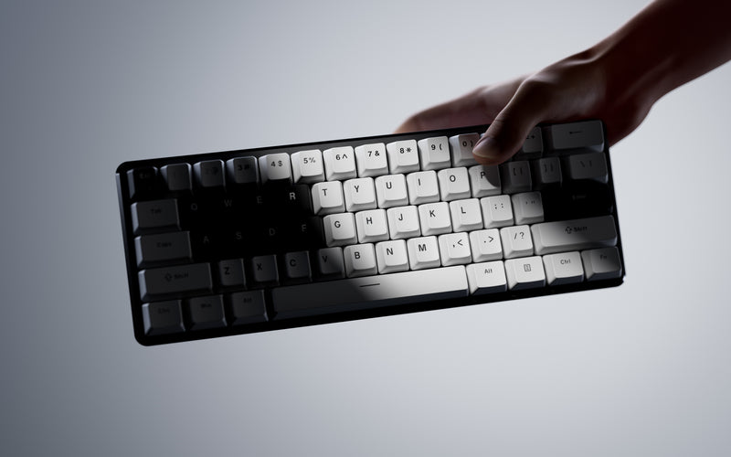 Pulsar PCMK 3 HE 60 - White - 60% Hall Effect Mechanical Gaming Keyboard