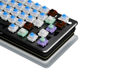 Pulsar PCMK 3 HE 60 - White - 60% Hall Effect Mechanical Gaming Keyboard