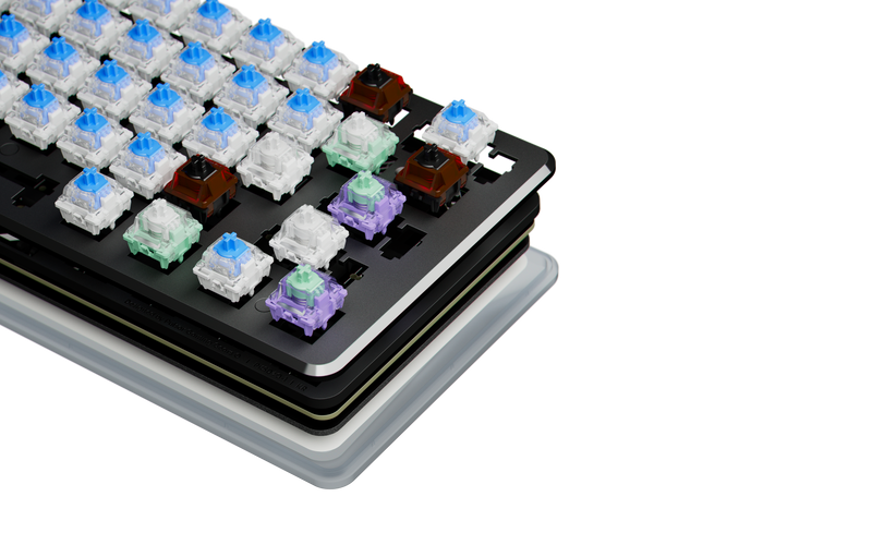 Pulsar PCMK 3 HE 60 - White - 60% Hall Effect Mechanical Gaming Keyboard