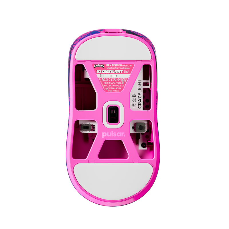 Pulsar X2 CrazyLight Gaming Mouse - PRX Edition - Mini (Size 1)