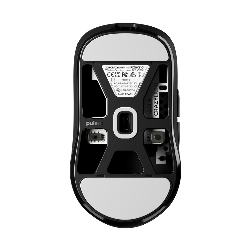 Pulsar X2H CrazyLight Gaming Mouse - Mini (Size 1)